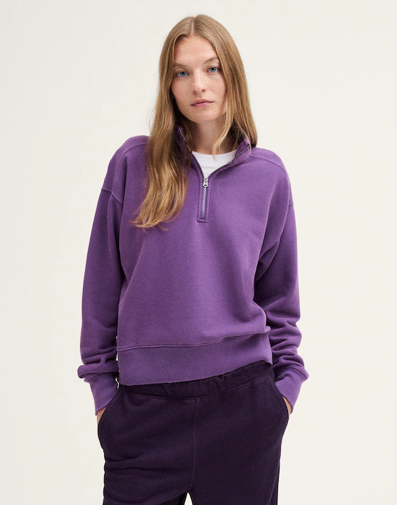 McCarren Quarter-Zip Sweatshirt | Madewell