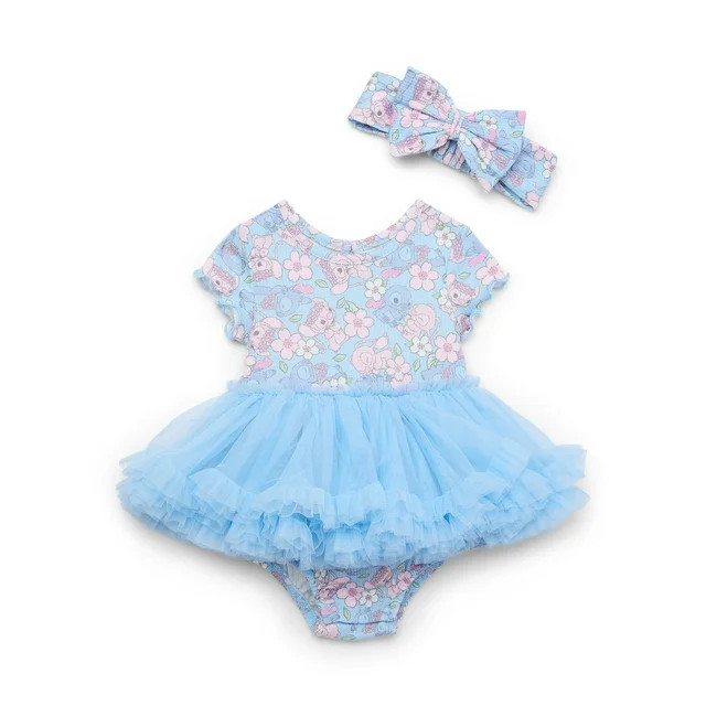 Stitch Baby Girl Tutu Set, 2-Piece, Sizes 0-24 Months | Walmart (US)