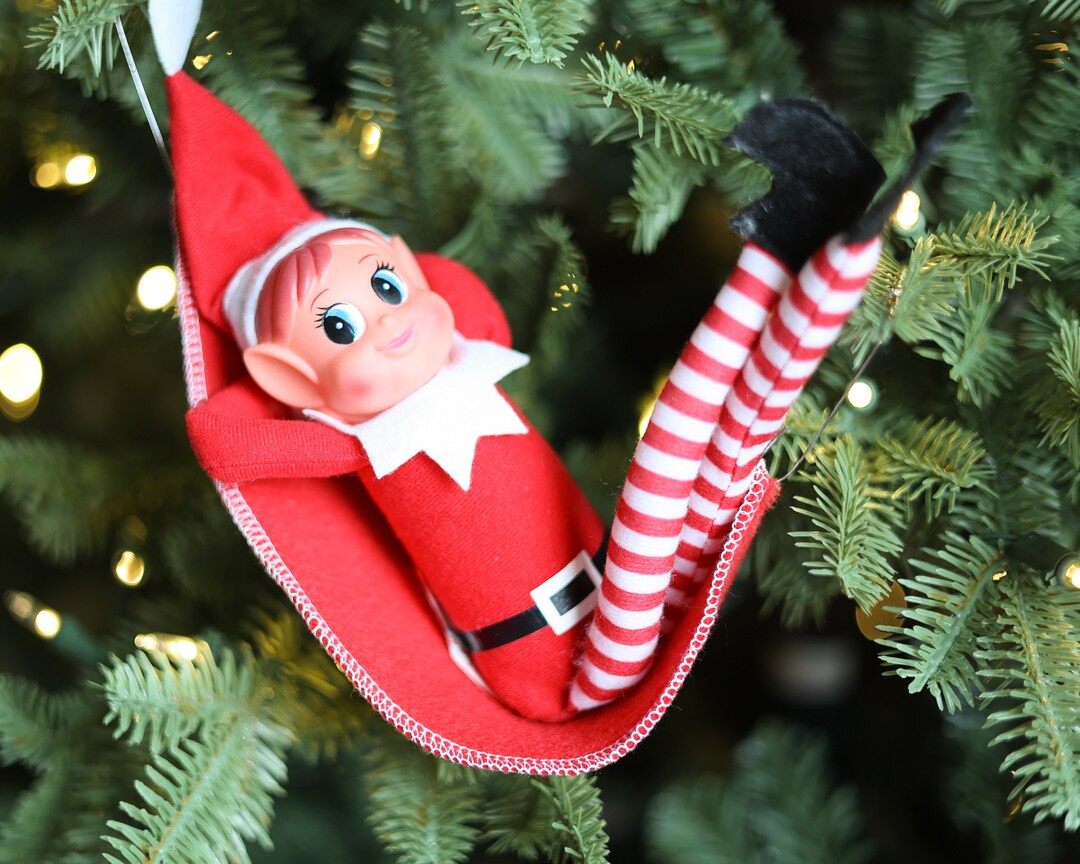 Elf Hammock, Elf Props, Kids Christmas Traditions, Elf Accessories, Mini Toys for Elf, Elf Mischi... | Etsy (US)