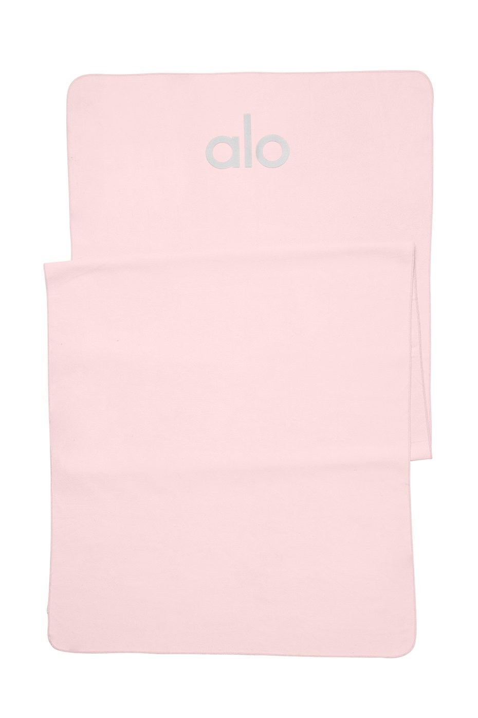 Grounded No-Slip Towel in Powder Pink | Alo YogaÂ® | Alo Yoga (US)