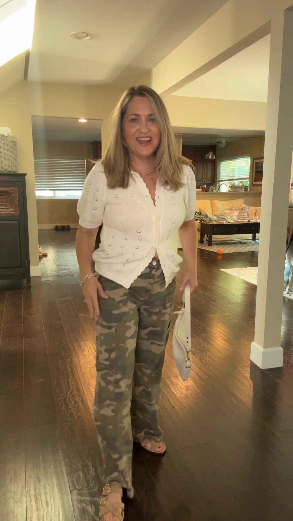 These camo pants are fantastic & so is this sweet cardigan  

#LTKOver40 #LTKootd #LTKmomlife