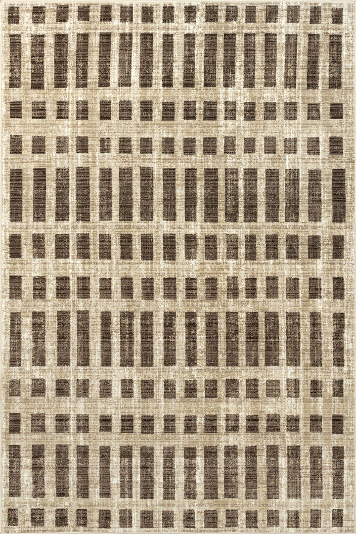 Julies Striped Rug | Beige | Rugs USA