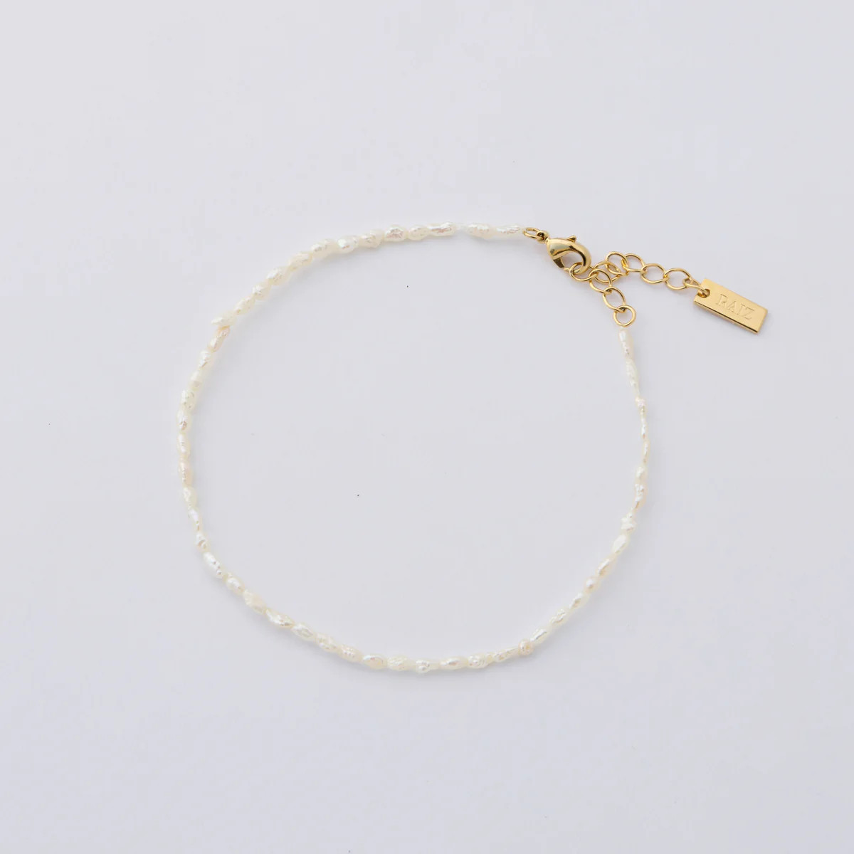 Ophelia Dainty Freshwater Pearl Bracelet | Charm Compatible - Raiz | Raiz