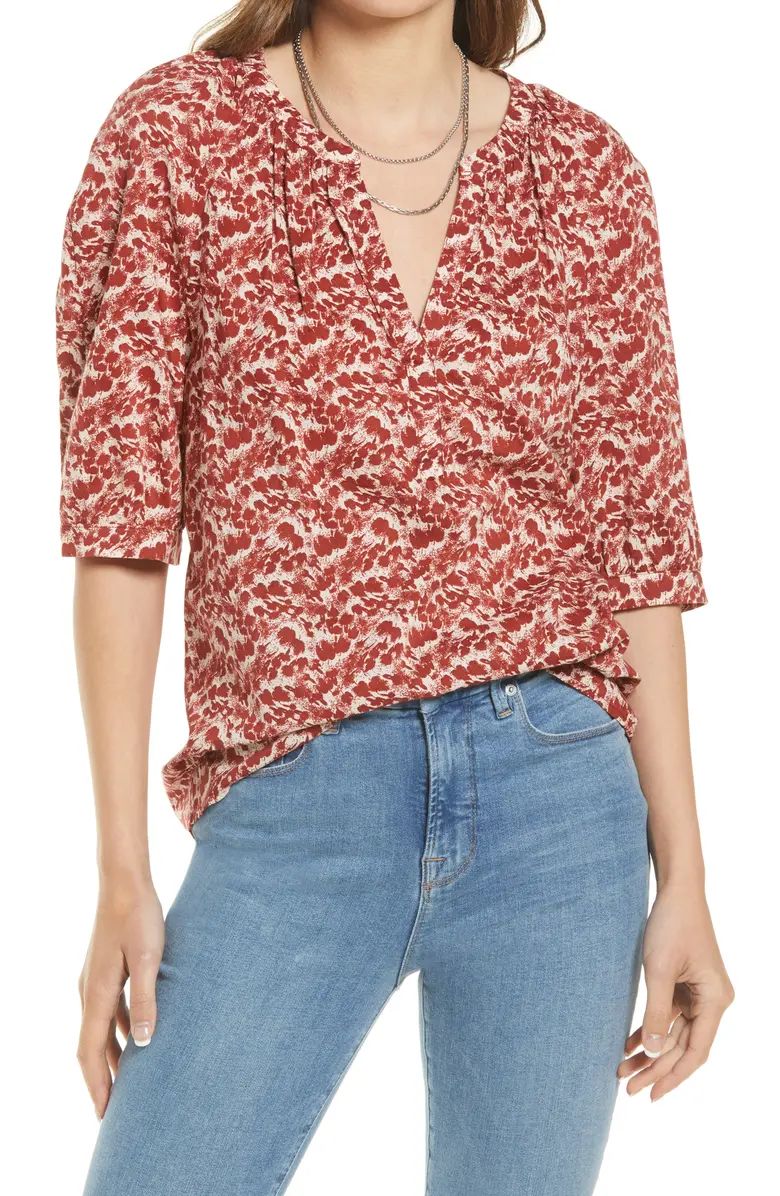 Floral Print Top | Nordstrom