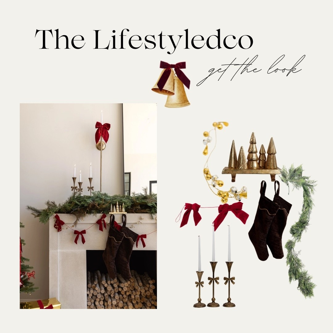 Get the Look: The LifestyledCo Mantel Magic ✨
Classic, timeless, and perfectly cozy — gold tones, velvet ribbons, and fresh greenery make the perfect neutral holiday statement.
Shop this look to recreate The LifestyledCo inspired mantel in your own home 🤎

#TheLifestyledCo #LTKHome #LTKHoliday #ChristmasMantel #HolidayDecor #NeutralChristmas #ModernHolidayHome

#LTKHoliday #LTKSeasonal #LTKHome