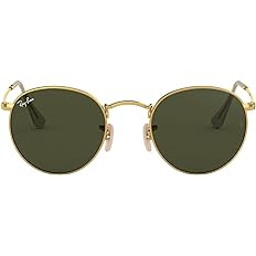 Ray-Ban RB3447 Round Metal Sunglasses | Amazon (US)