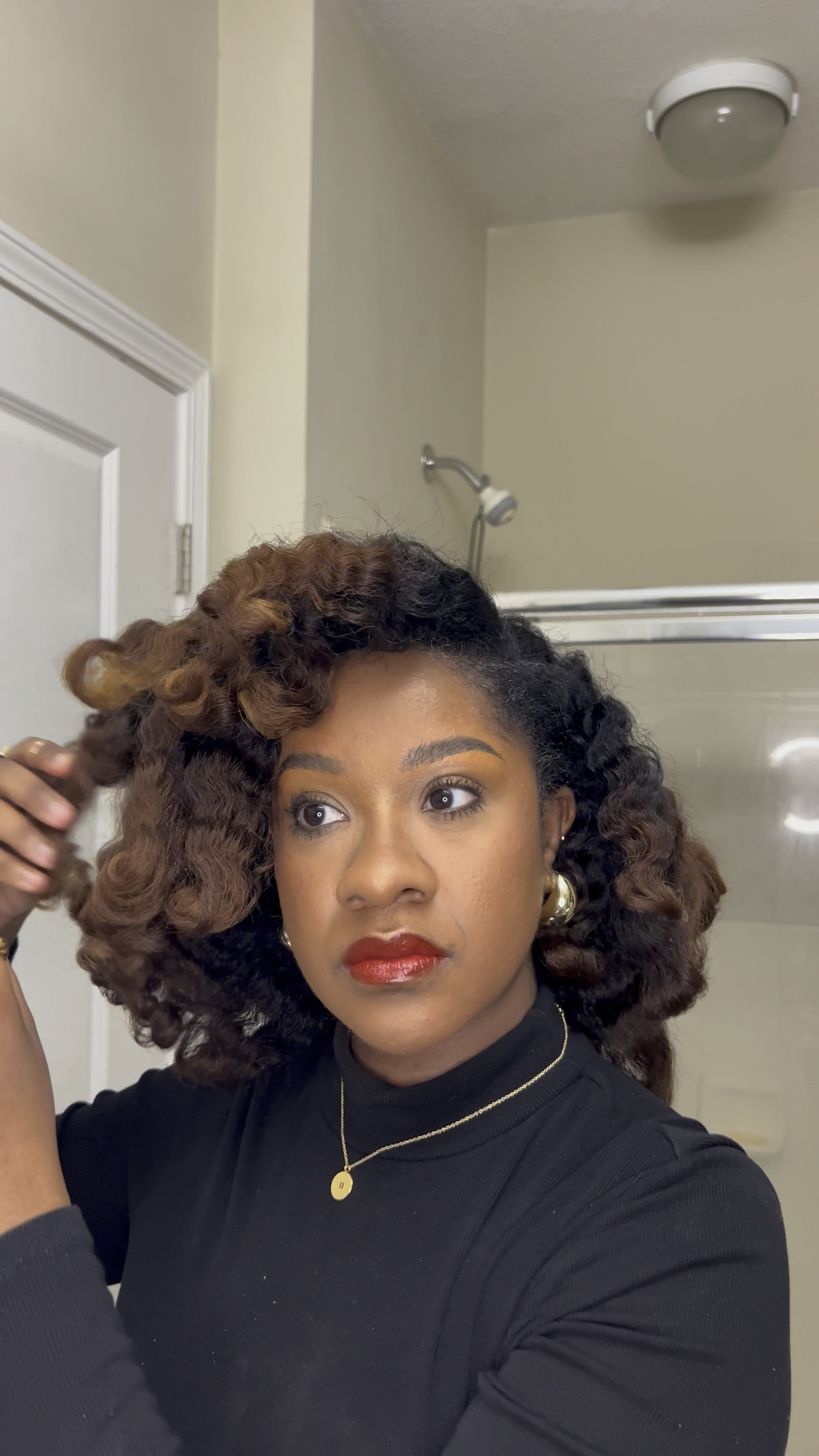 Holiday look trying out YSL beauty satin lipstick 💄 

#LTKHoliday #LTKbeauty #LTKfindsunder100