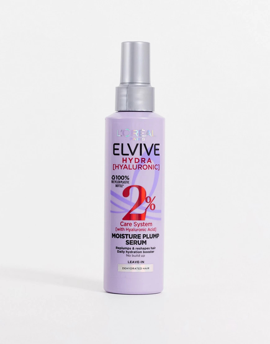 L'Oreal Elvive Hydra Hyaluronic Acid 2% Hair Serum 150ml-No colour | ASOS (Global)