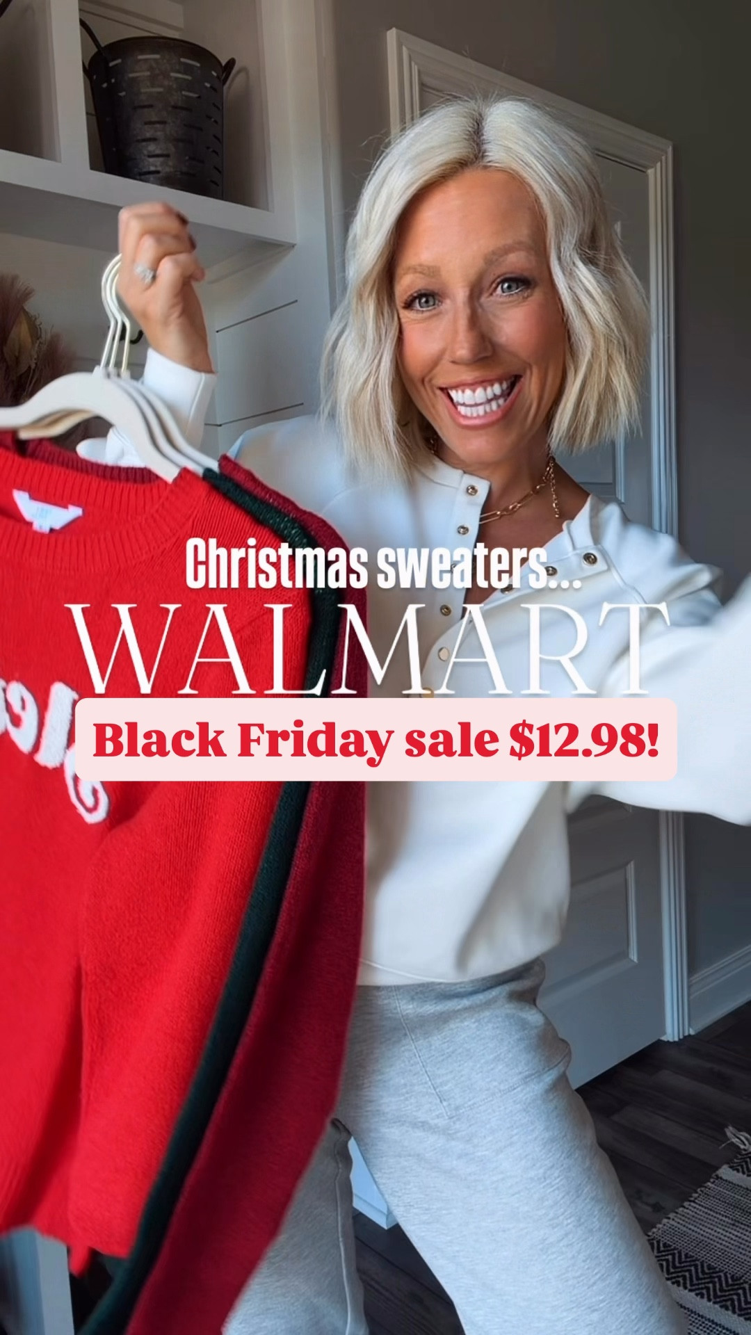 These are the best holiday sweaters and they are on sale for $12.98 right now!!! Such a deal!!!! I sized up to medium for a roomy fit! 


#LTKCyberWeek #LTKSaleAlert #LTKHoliday