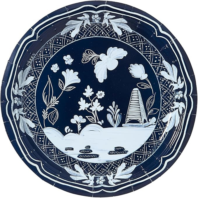 Beachside Pavilion Disposable Paper Dessert Plates Pack of 8 - Great for outdoor events, bbqs, di... | Amazon (US)