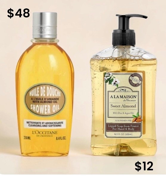 Soft skin, rich lather, and that luxe almond glow—this budget-friendly swap gives you the same silky hydration and warm scent as the iconic splurge. Your shower just got an upgrade without the price tag.

#beautydupe #affordableluxury #skincarefinds #almondoil #glowingskin #drugstorebeauty #selfcareessentials #beautyhacks #hydratedskin #budgetbeauty

almondoil / silkysoft / hydratedskin / showerglow / affordabledupe / budgetbeauty / selfcare / smoothskin / glowing / skincarefind / luxeonabudget / beautyhack / dailyroutine / nourishedskin / softtouch / glowup / showeressential / cleanbeauty / skinlove / beautyfind / drugstoregem / moisturizing / freshfeel / radiant / simpleluxury / beautyobsessed / skinfirst / glowdaily / softandsmooth / treatyourself

#LTKFestival #LTKMothersDay