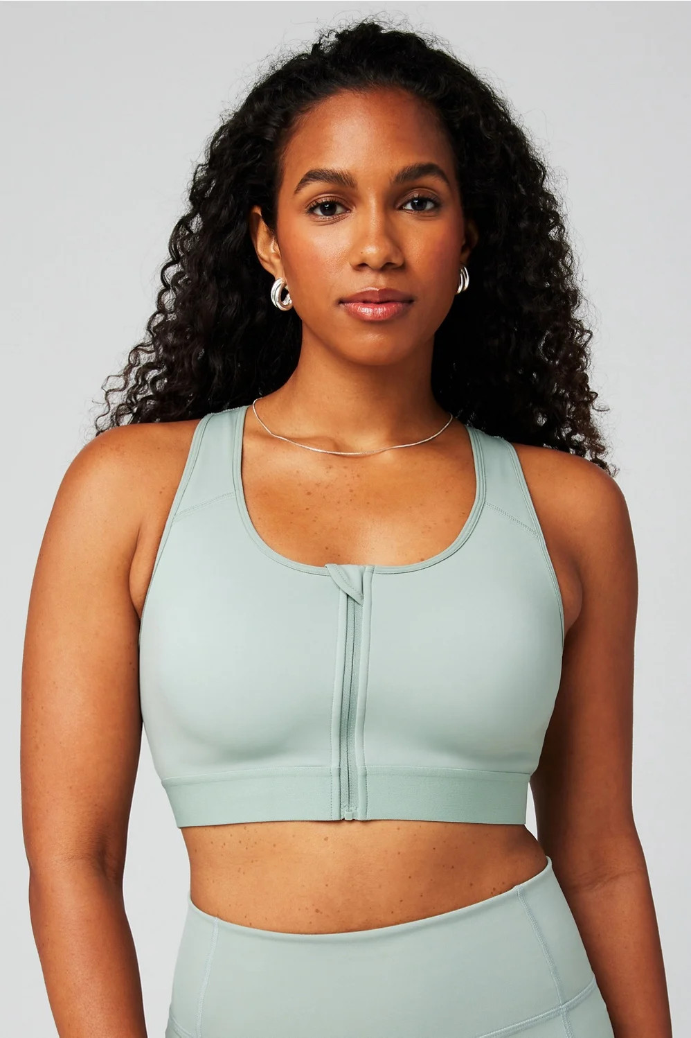 Front Zip High Impact Sports Bra | Fabletics
