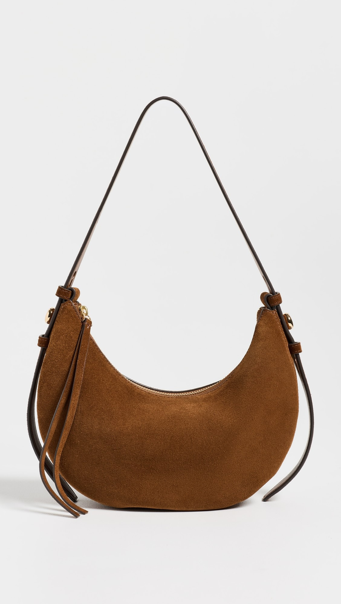 Romy Suede Half Moon Bag | Shopbop