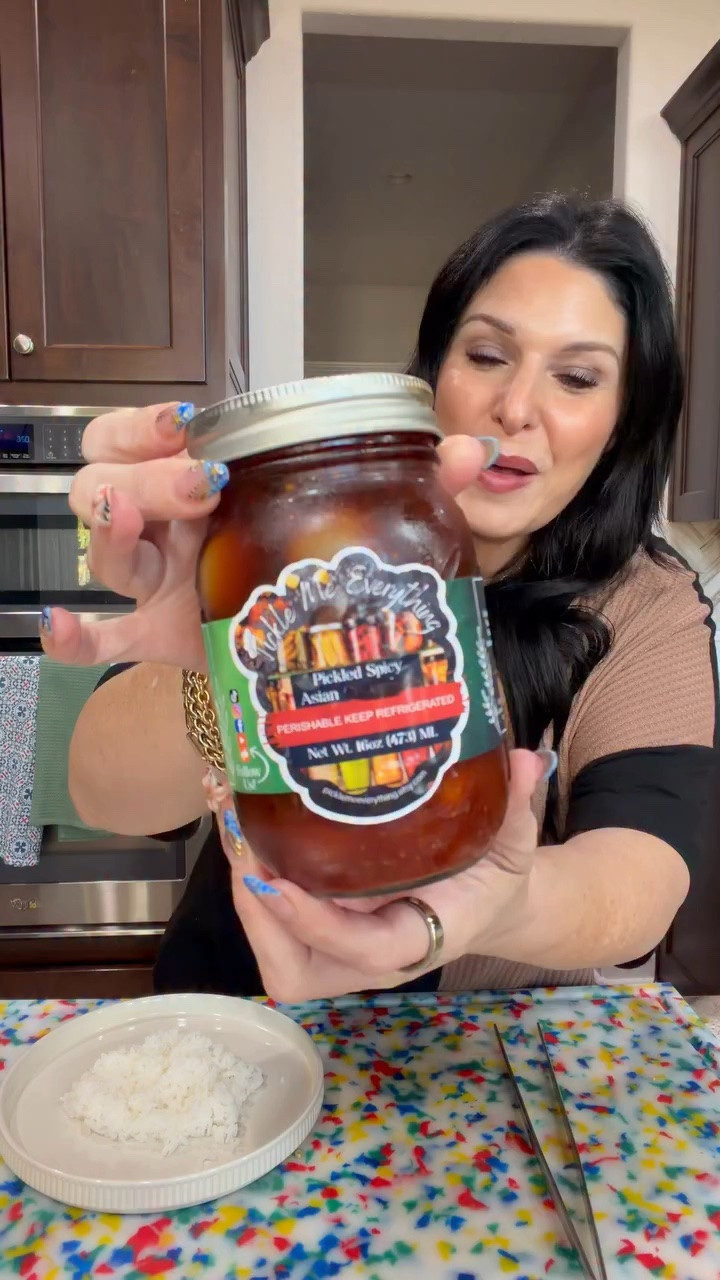 ⭐️FOOD REVIEW⭐️ PICKLED SPICY ASIAN STYLE FLAVORED QUAIL EGGS FROM @picklemeeverything  #foodreview #pickled #pickle #quaileggs #eggs