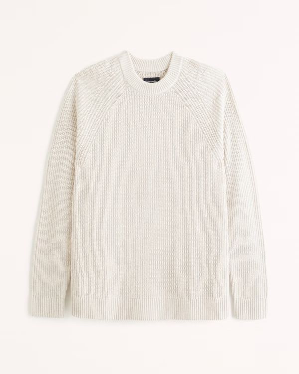 Marled Crew Sweater | Abercrombie & Fitch (US)