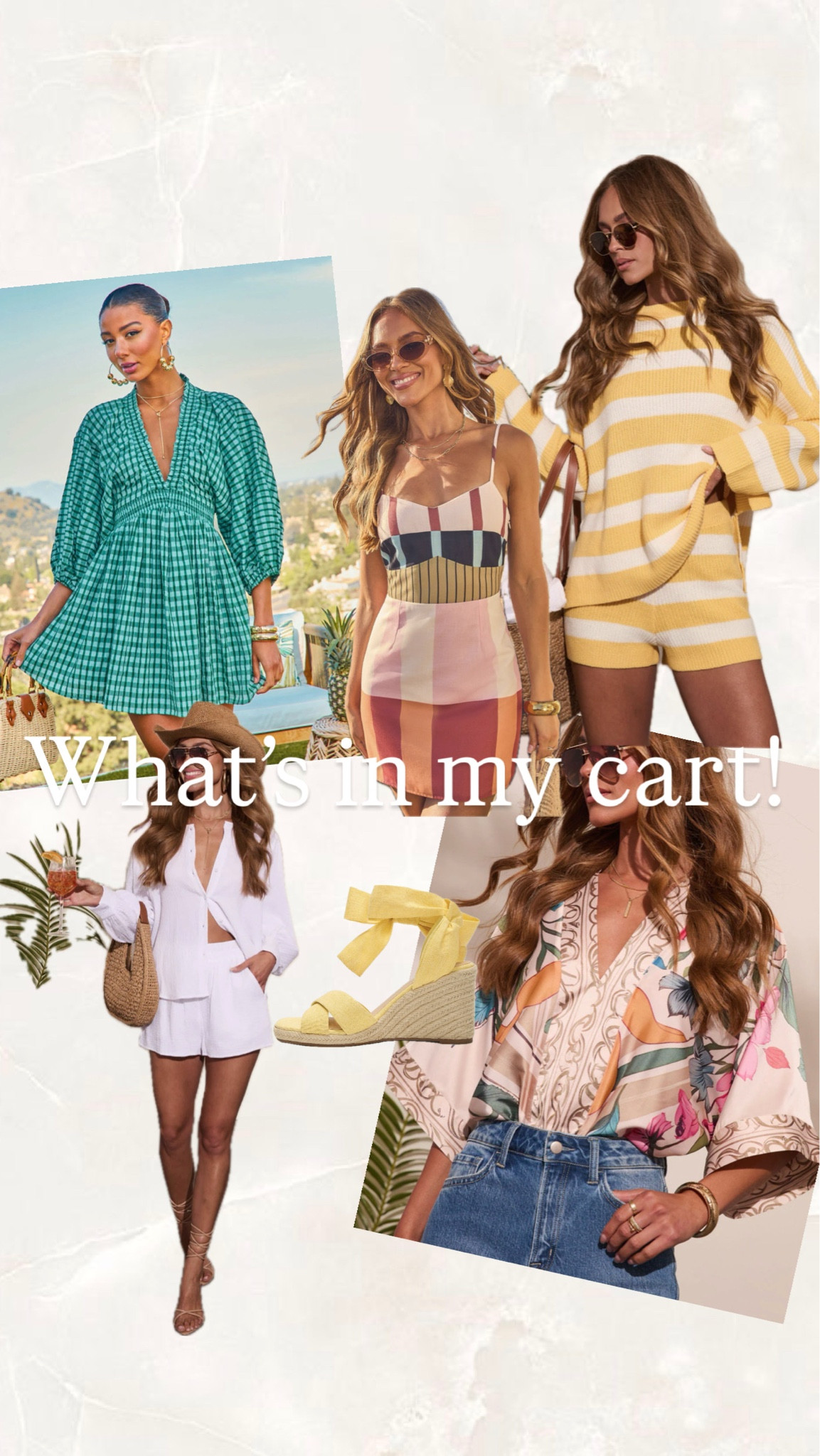 Excited that my order from@VICI arrived today! 

This green gingham dress and white set will be here when I get home. 

#summeroutfits #springstyle #vacationoutfits

#LTKootd #LTKdayinmylife #LTKOver40