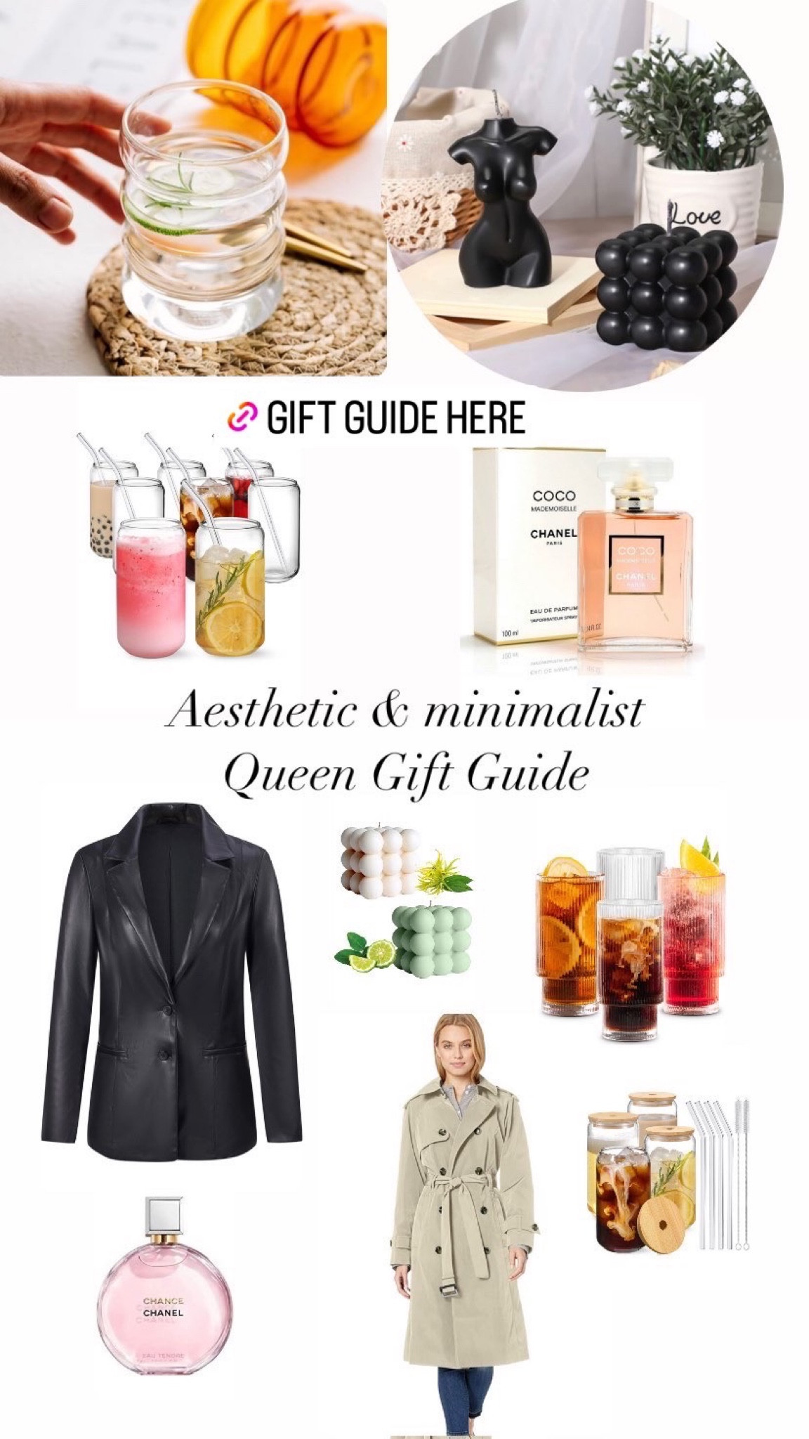 Aesthetic girl gift guide 

This person loves anything aesthetic! Most of the time sticks to neutrals and is a minimalist! Appreciates staple pieces in her wardrobe , always has her nails done and smells great 

#LTKSeasonal #LTKHoliday #LTKGiftGuide