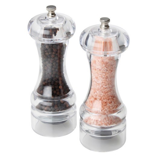 Olde Thompson® Pink Himalayan Salt & Pepper Mill Set | Target