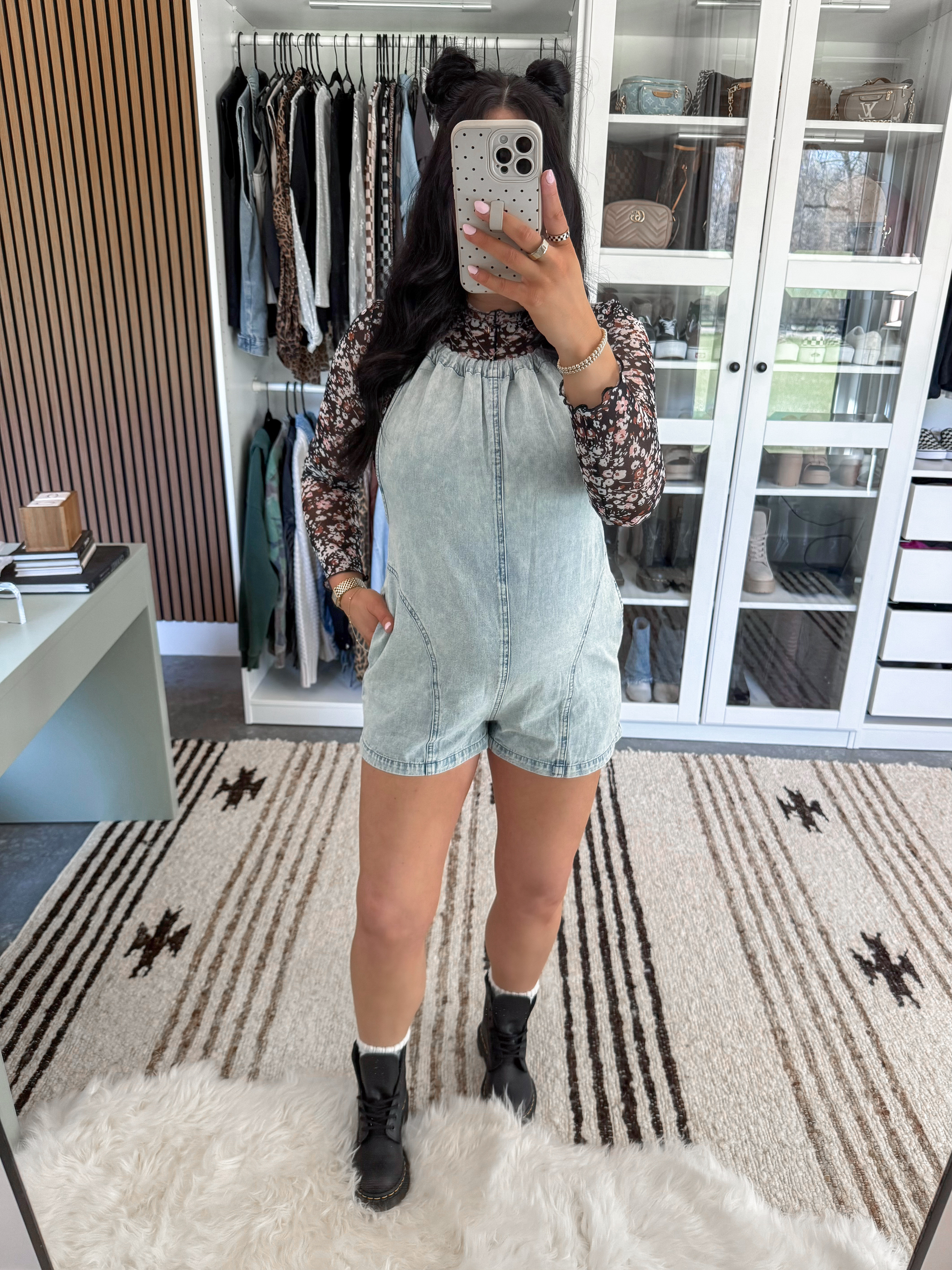 Bralette - medium
Potili Denim Romper - small (very bump friendly - almost sold out, so linked another brand as well that seems nearly identical!)

*My mesh top is no longer available, so I linked alternative options!

 

 #LTKootd #LTKBump