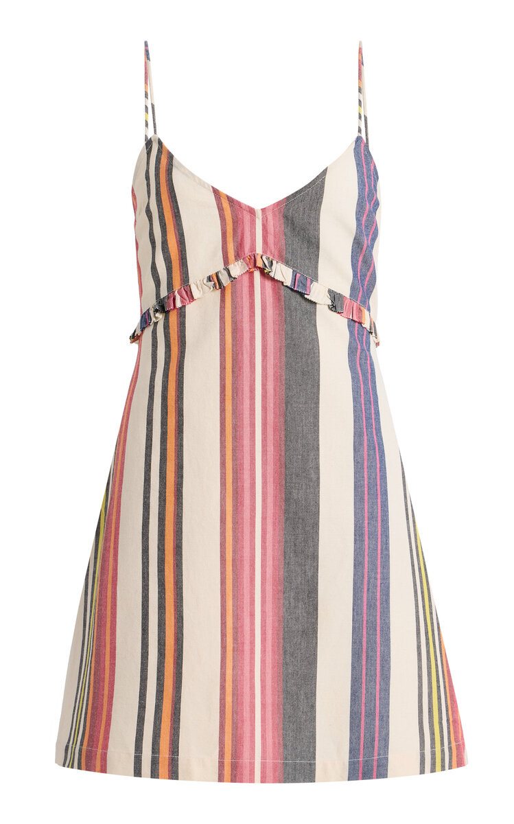 Ina Striped Cotton Mini Dress | Moda Operandi (Global)