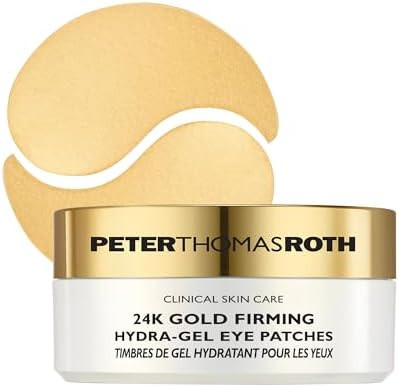 Peter Thomas Roth | 24K Gold Firming Hydra-Gel Eye Patches | Gold-Infused Eye Mask Patches for Fi... | Amazon (US)