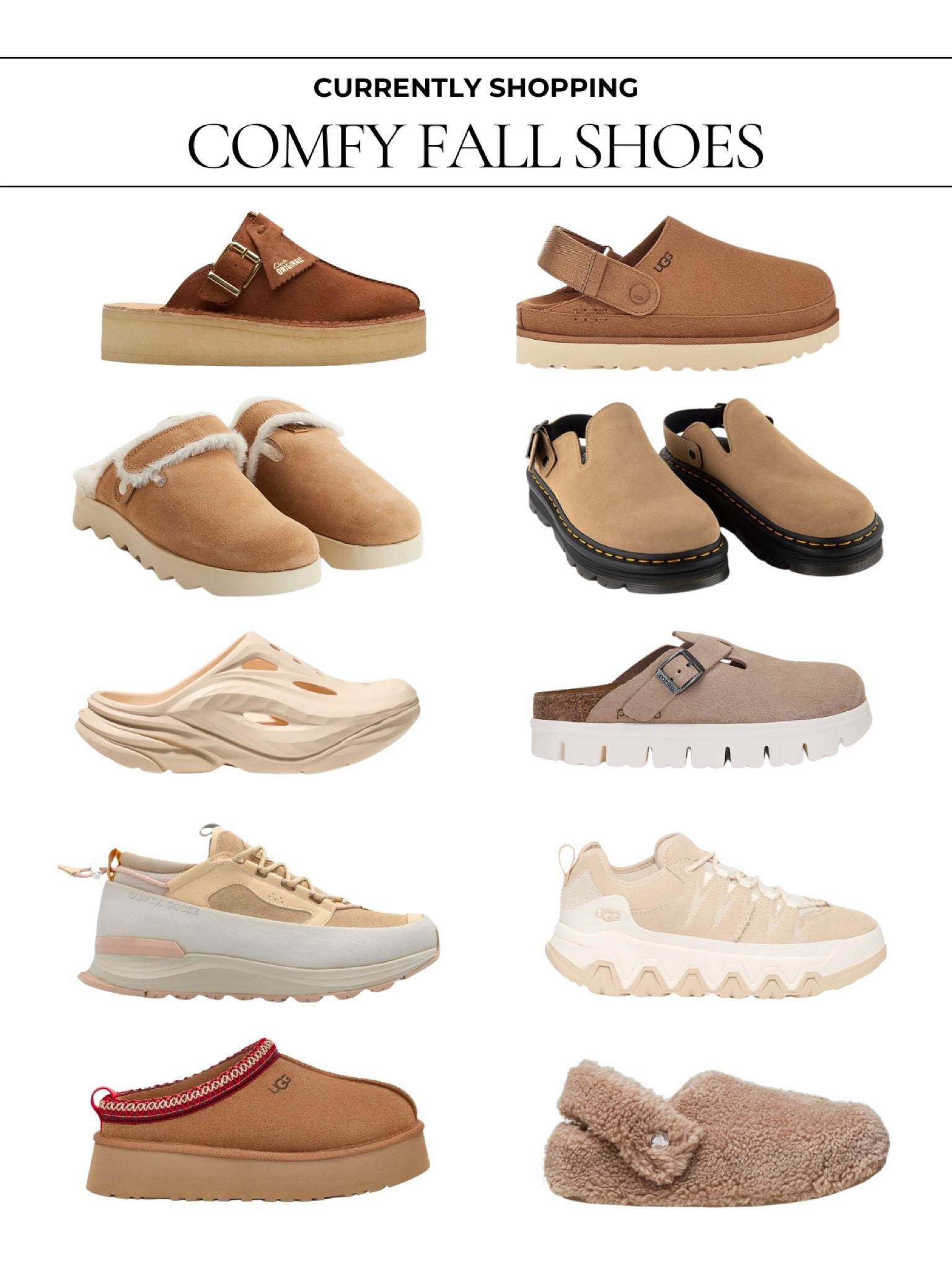 The coziest shoes I am loving for fall and winter 💕☁️ Also make the perfect holiday gifts for her! 

fall shoes, fall shoe, Uggs, ugg boots, fall footwear, ugg tazz, ugg clogs, comfy sneakers, comfy shoes, comfy sneaker, fall basics, fall wardrobe essentials, fall staples, cozy shoes, cozy shoe, best sneakers, fall essentials, winter shoes, winter boots, cozy slippers, gifts for mom, gifts for her, cozy gifts, holiday gifts, winter sneakers, winter slippers  

#LTKGiftGuide #LTKSeasonal #LTKShoeCrush