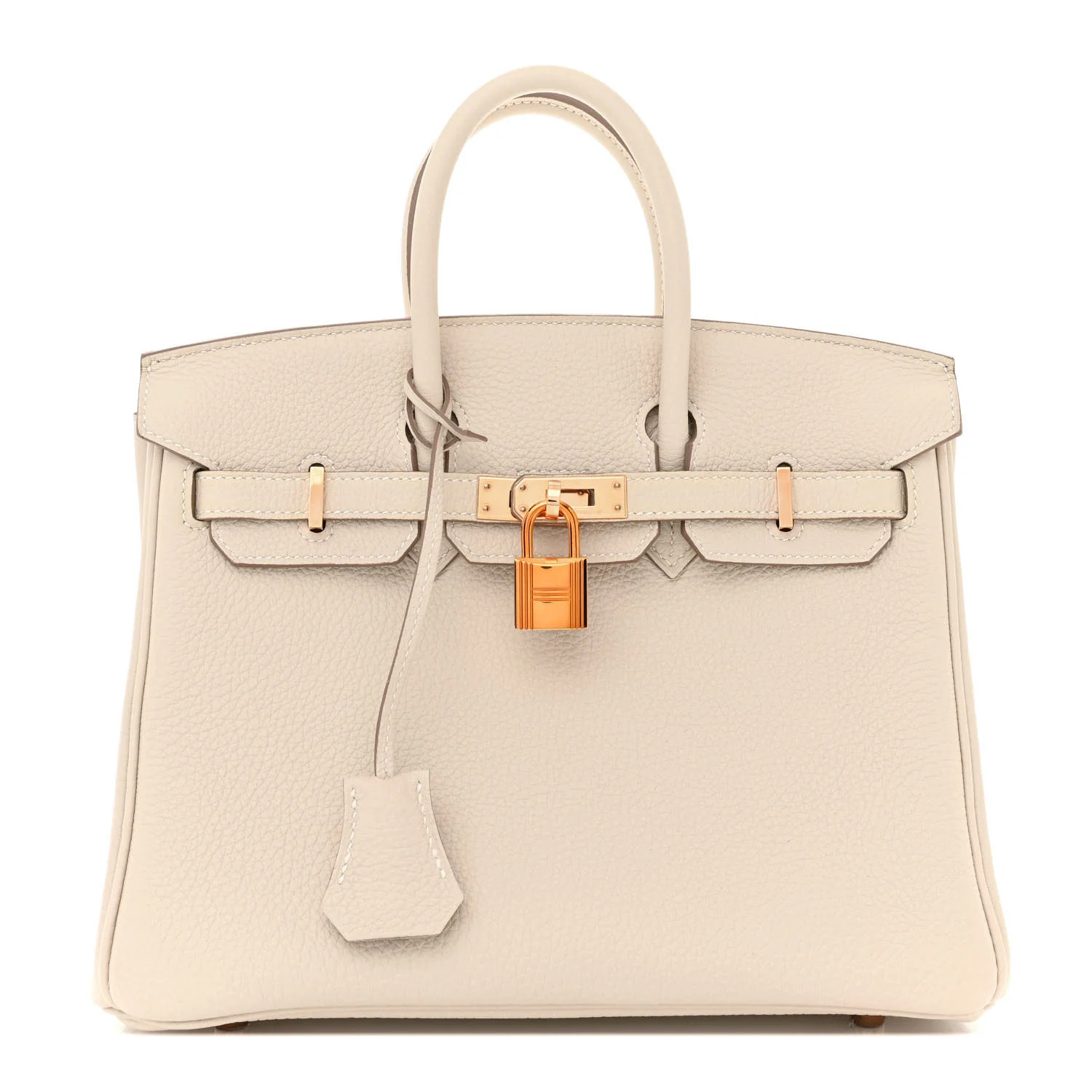 Togo Birkin 25 Craie | FASHIONPHILE (US)