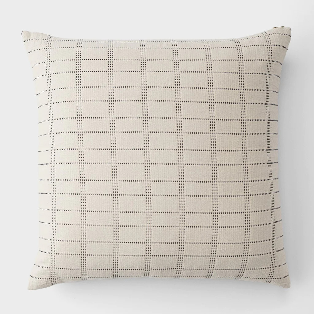 Grid Stitch Pillow | Schoolhouse