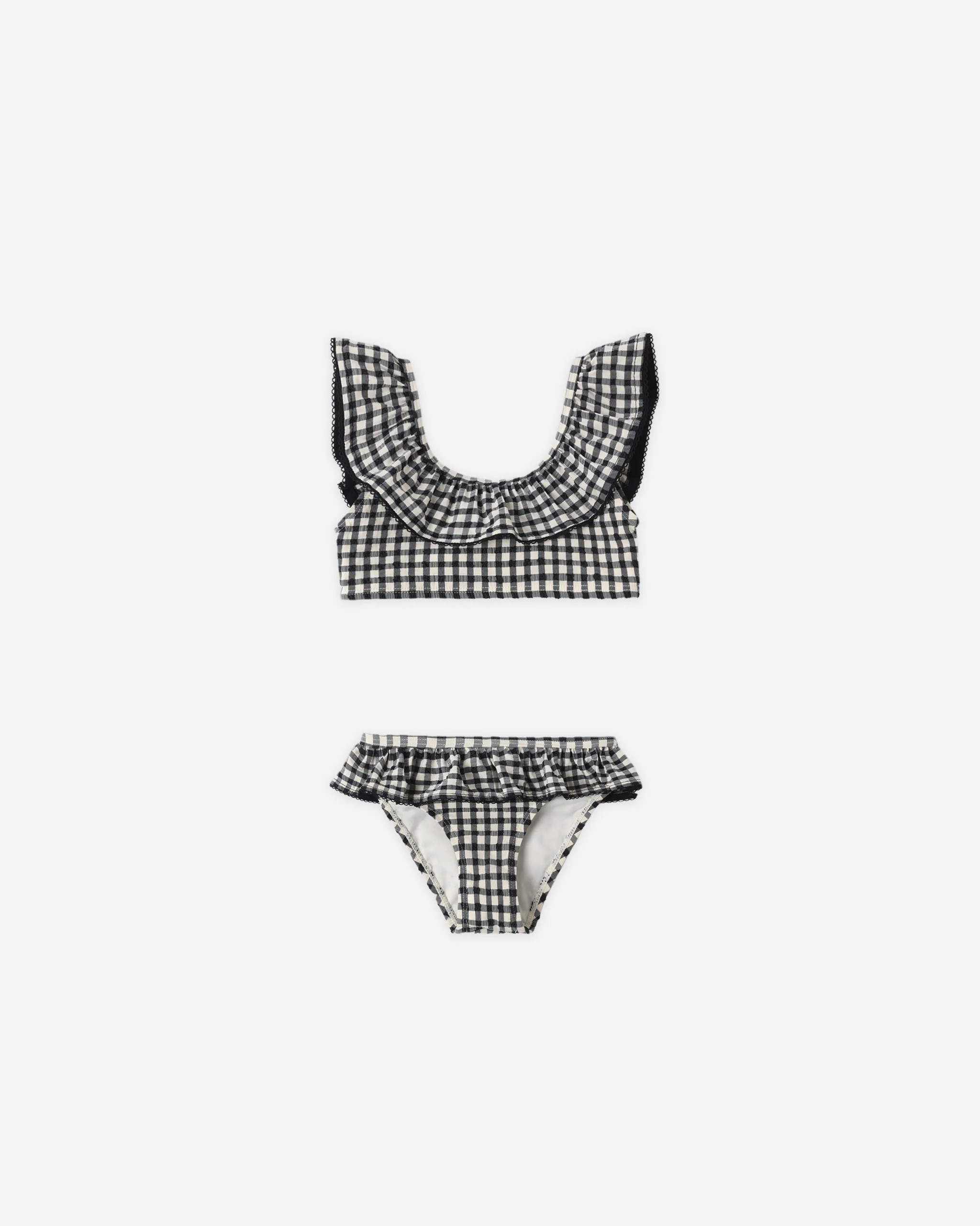 Margot Bikini Black Gingham | Rylee + Cru
