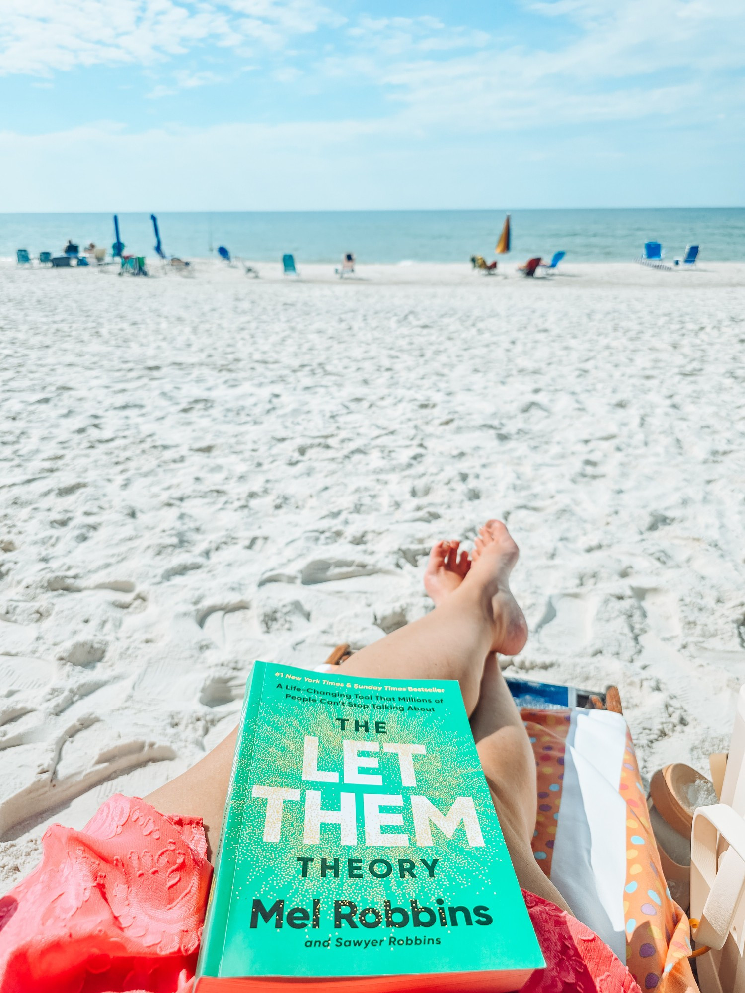 Your next book read... Let them! #livinglargeinlilly #melrobbins #vacation #book 

#LTKdayinmylife #LTKvlog #LTKstorytime