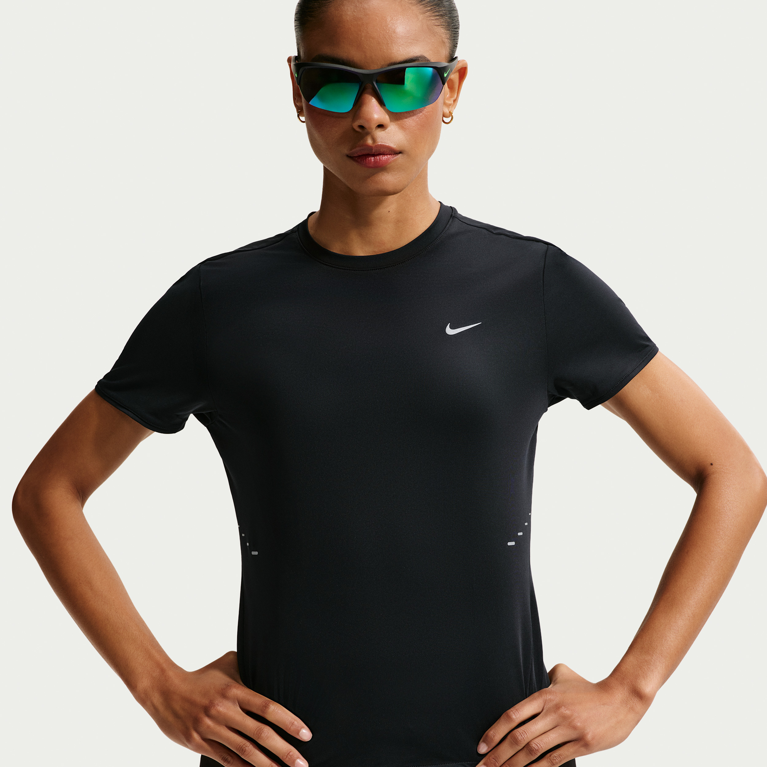 Nike Women's Swift Dri-FIT Short-Sleeve Running Top in Black | HM9698-010 | Nike (US)