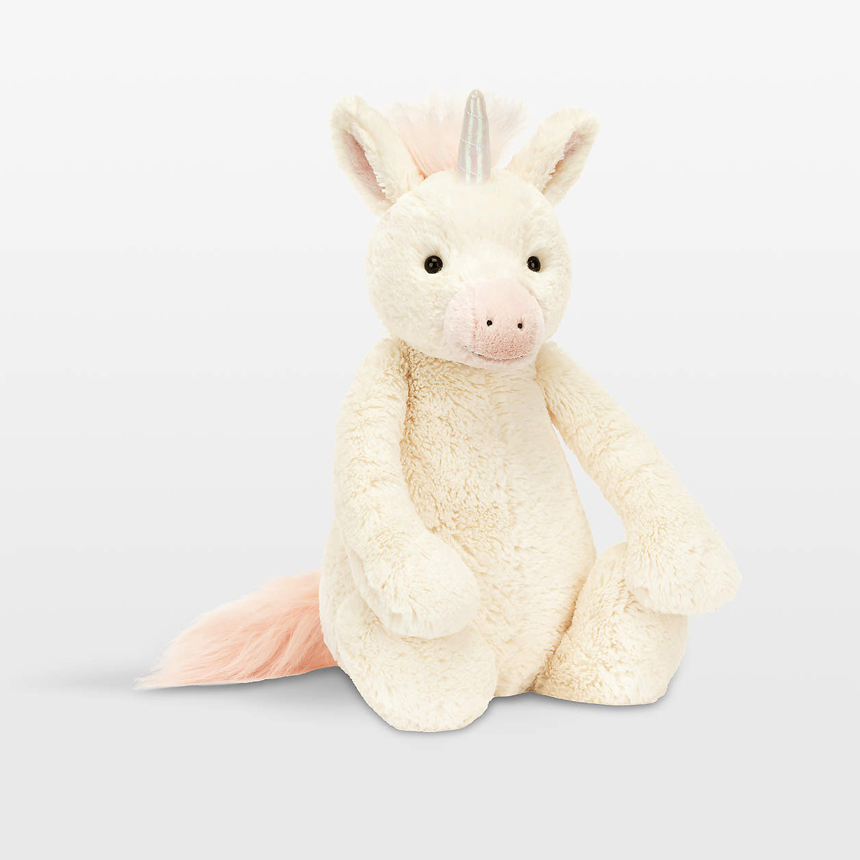 Jellycat Big Bashful Unicorn Kid Stuffed Animal + Reviews | Crate & Kids | Crate & Barrel