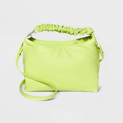 Ruched Top Handle Crossbody Bag - A New Day™ | Target