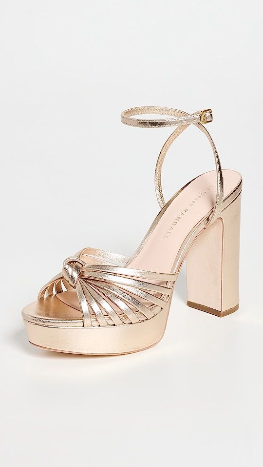 Rivka Leather Knot Platform Sandals | Shopbop