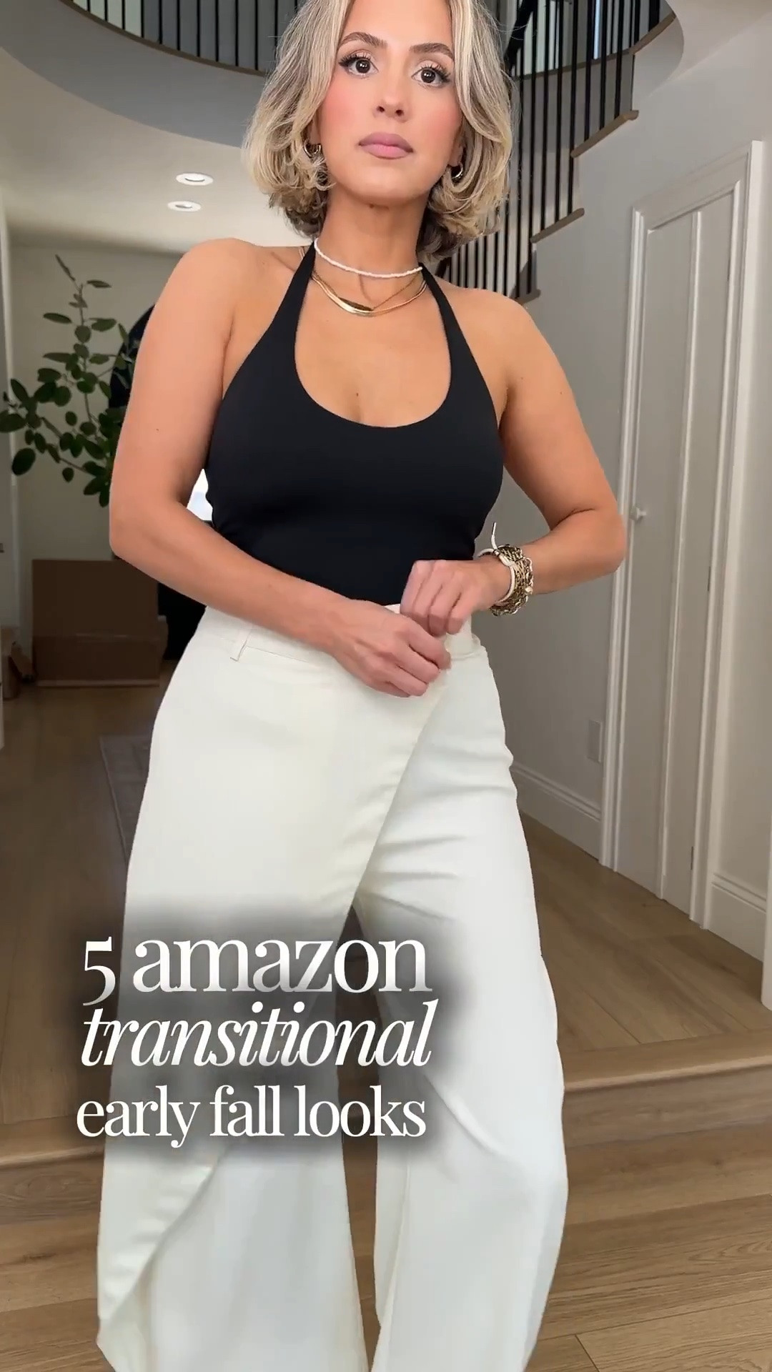Early fall transitional Amazon outfits 🙌🏼😍

Small in tops/jackets/pants

Levi’s in size 27 

These are looks are perfect for date night, brunch, etc.

#LTKgrwm #LTKootd #LTKU