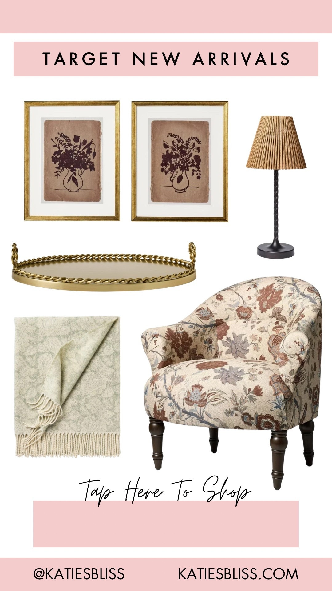 Target new home arrivals 🤍

Target. Home. Decor. Studio McGee. Lamp. Furniture. Chair. Tray. Wall art.

#LTKHome