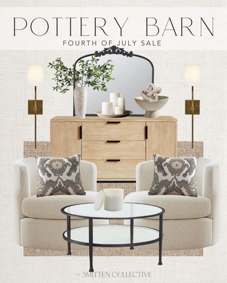 Pottery barn Fourth of July sale is going on right now!!! Up to 60% off select items!! This sale includes these gold sconces, black ornate mirror, console table, candles, faux stems, ceramic bowl, chain link decor, coffee table, area rug, accent chairs, throw pillows, and more!!

pottery barn, pottery barn sale, pottery barn Fourth of July sale, Fourth of July sale, living room decor, living room inspiration, sale alert, area rugs, indoor area rug, modern home decor, trending home decor

#LTKSaleAlert #LTKHome #LTKSummerSales