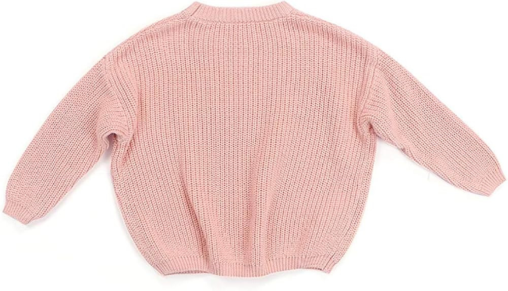 Afunbaby Baby Girl Boy Knit Sweater Blouse Pullover Sweatshirt Warm Crewneck Long Sleeve Tops for... | Amazon (US)