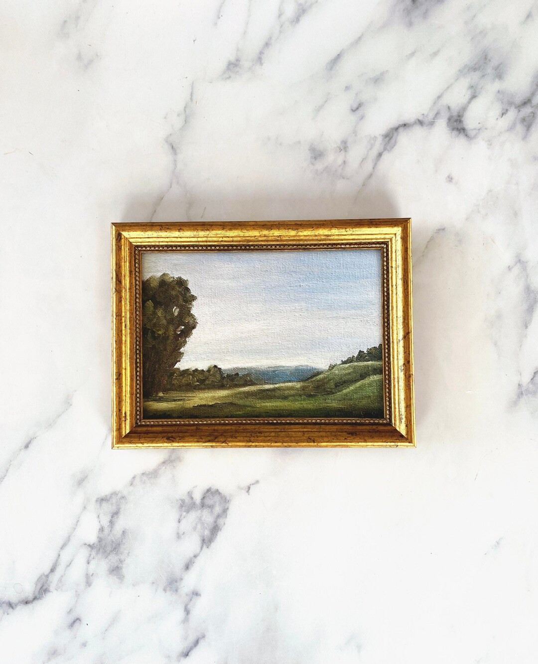 COUNTRY ESCAPE Art Print Unframed Oil Painting Oil Painting Countryside Mini Farm Painting Small ... | Etsy (US)