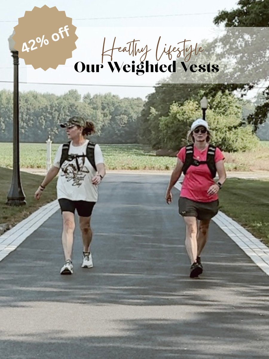 Our weighted vests are currently 42% off! We have been using these for about a year now and love them. They come in different weight options. We started smaller and have worked our way up to the 12-pound vests.  

 #LTKfitnessgoals #LTKselfcare #LTKSaleAlert