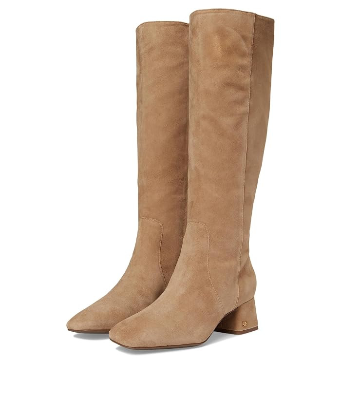 Sam Edelman Porter Women's Dress Boots Black Suede Wide Calf : 10 M, Leather/Suede | Zappos.com