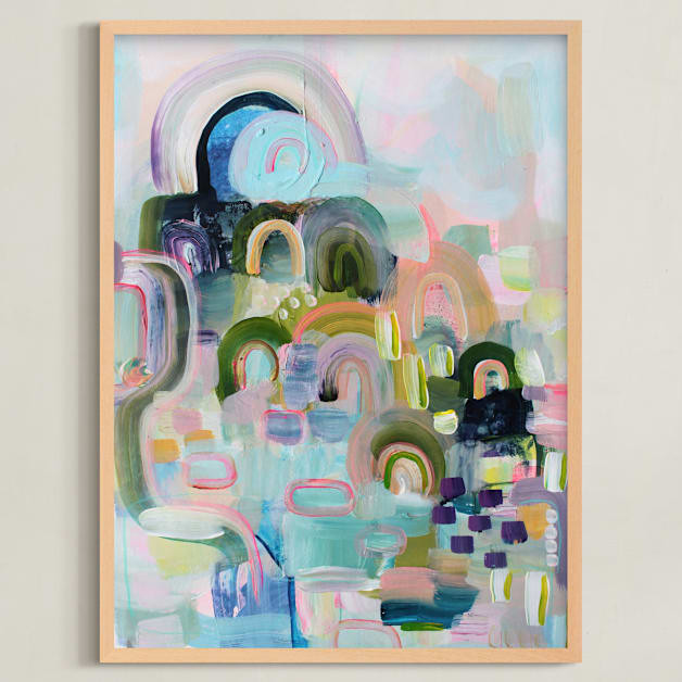 "Let's Play I" - Painting Limited Edition Art Print by Synnöve Seidman. | Minted