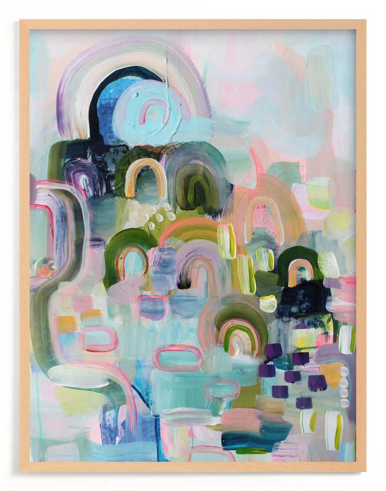 "Let's Play I" - Painting Limited Edition Art Print by Synnöve Seidman. | Minted