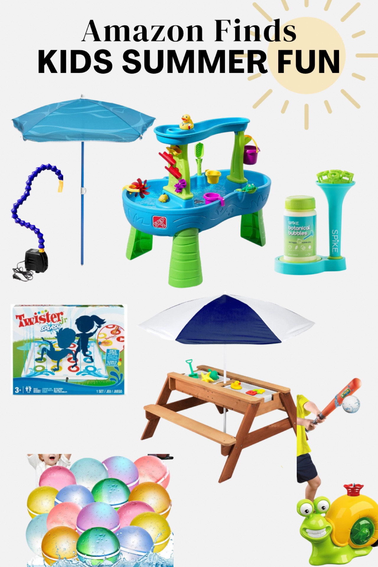 Beat the heat with these Amazon summer finds and water toys! ☀️

#LTKKids #LTKSummerSales #LTKSeasonal
