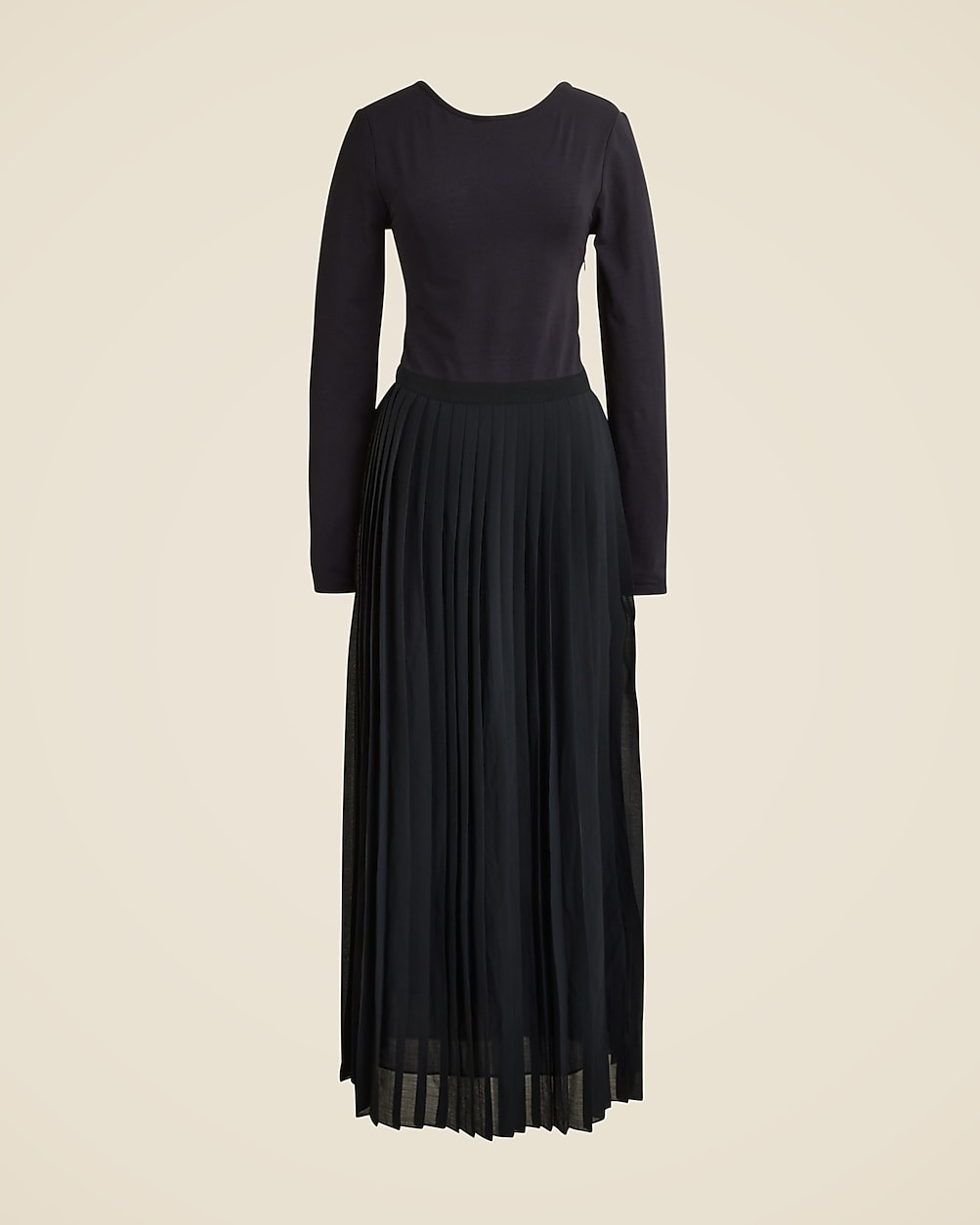 Pleated ballet dress in stretch cotton blend | J. Crew US