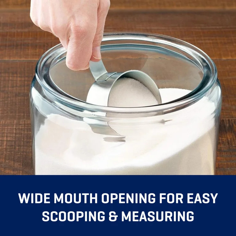 Anchor Hocking Heritage Hill Glass Jar with Lid, 1/2 Gallon | Walmart (US)