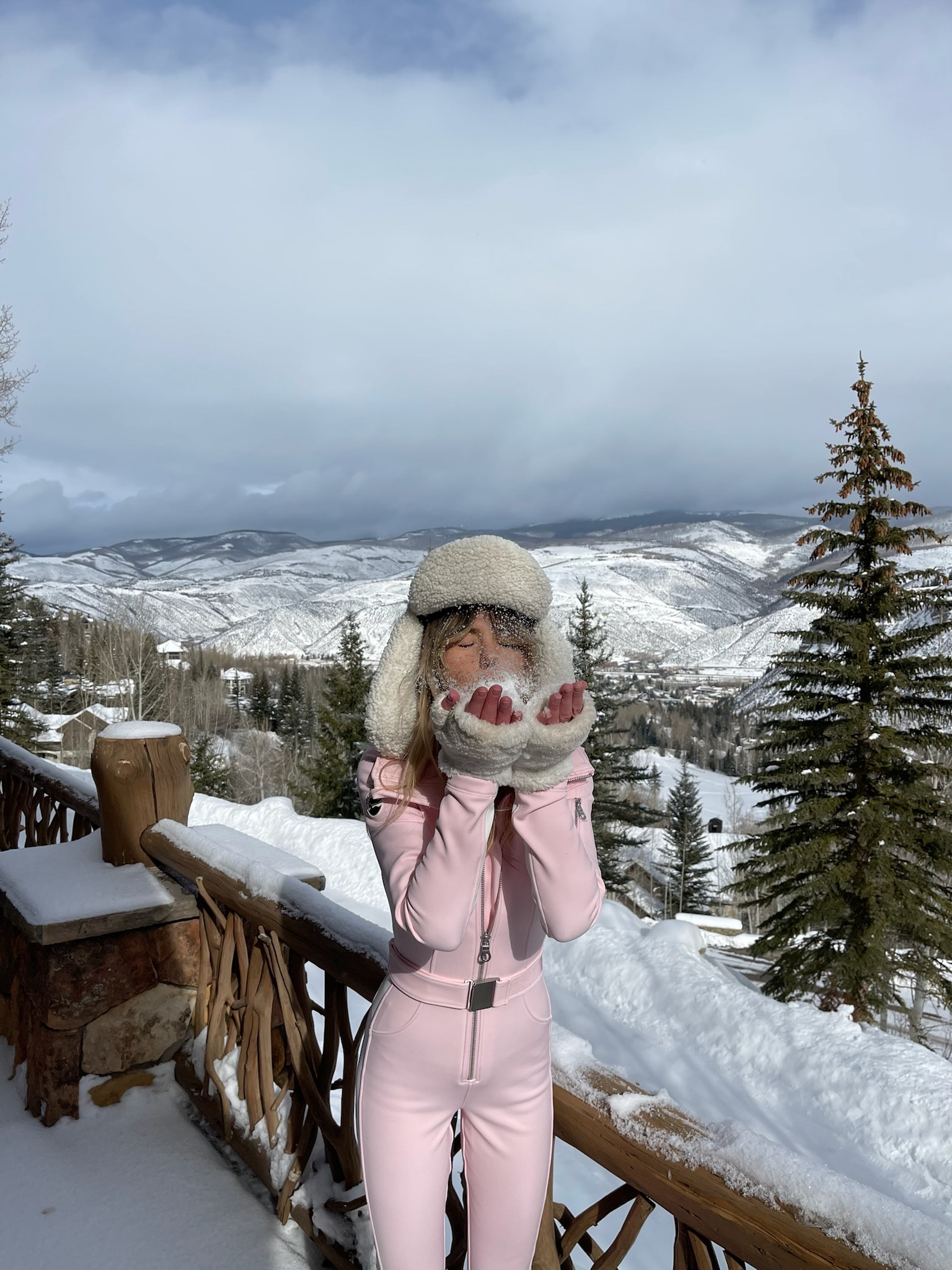 Pretty Pink Snow Suit!! 🩷🩷 

pink snow gear, pink snow outfit, cute snow outfit, trendy ski outfit, ski outfit, winter fashion, trendy fashion, winter outfit, snow outfit, fur hat, cute skiing outfit 

#LTKSeasonal #LTKStyleTip