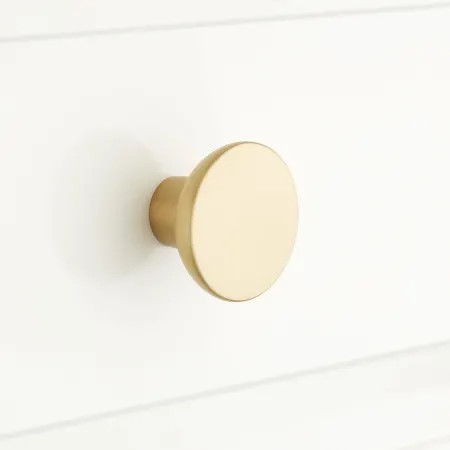Gordes 1-1/4 Inch Diameter Mushroom Cabinet Knob | Build.com, Inc.