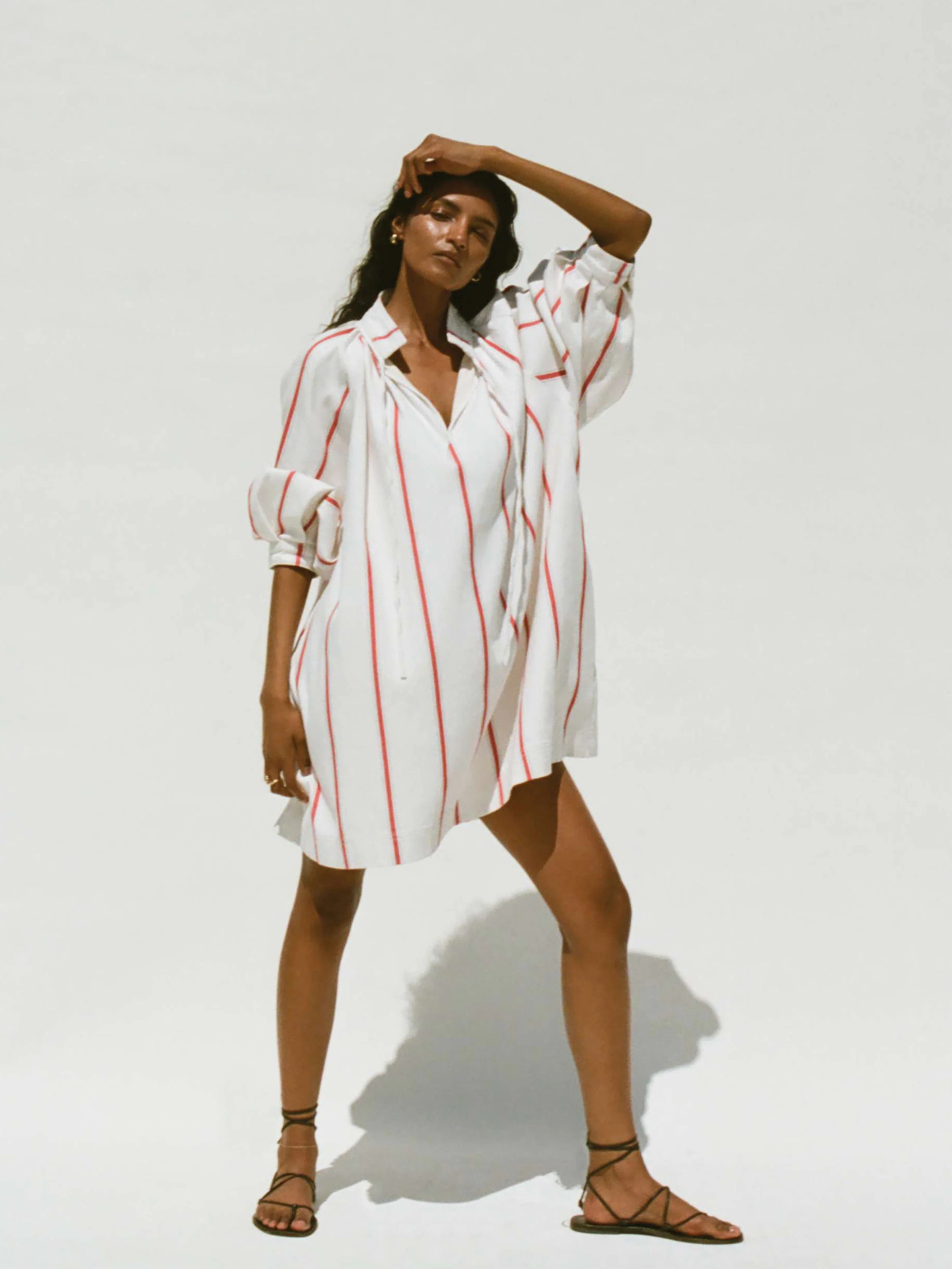 Tideweave Zoe Dress - Northbay Stripe | Faherty