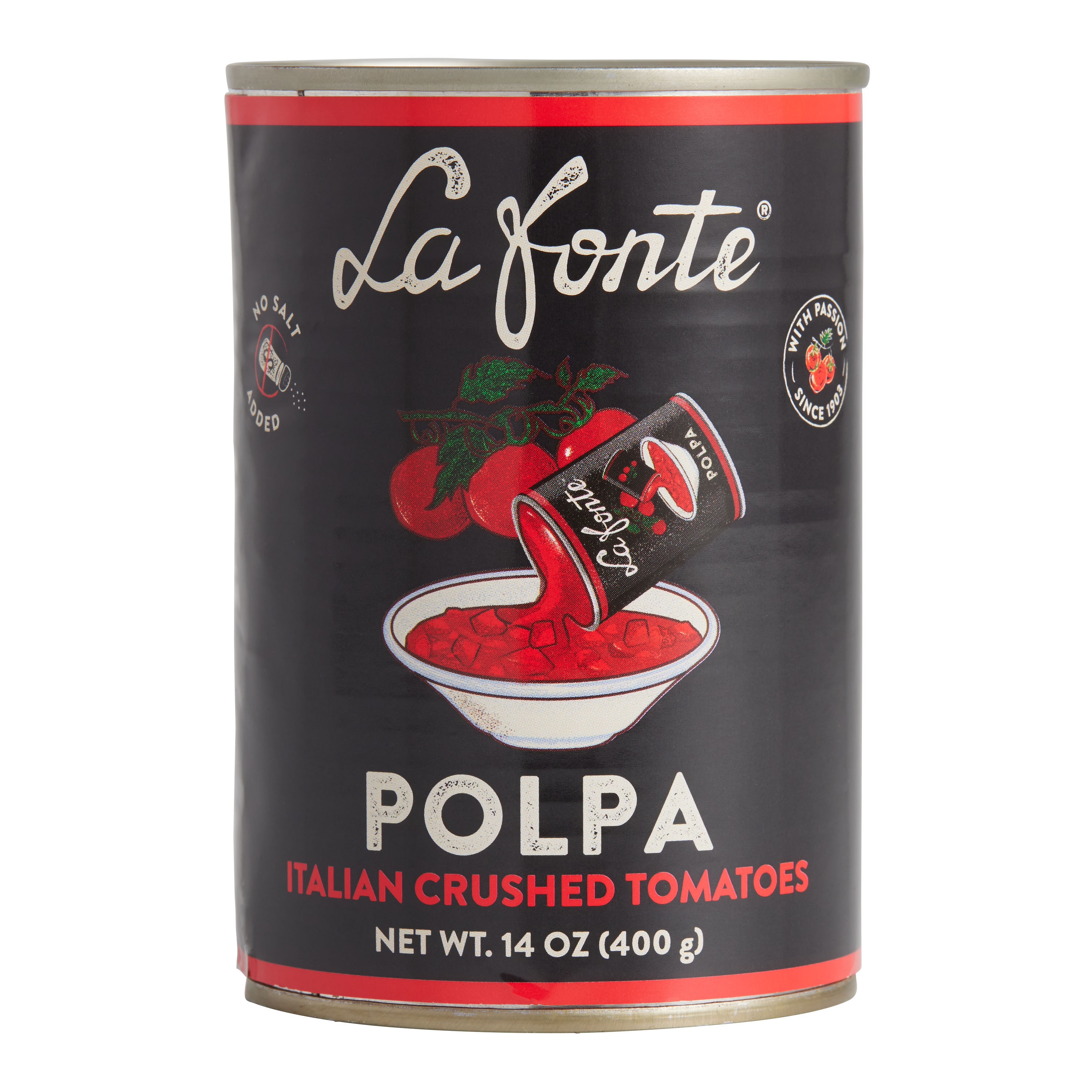La Fonte Italian Crushed Tomatoes Set of 2 | World Market